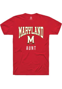 Summit Sportswear Maryland Terrapins Red Aunt Short Sleeve T Shirt