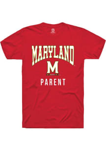 Summit Sportswear Maryland Terrapins Red Parent Short Sleeve T Shirt