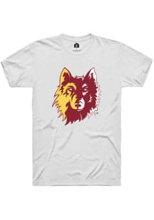 Rally Northern State Wolves White Primary Short Sleeve T Shirt