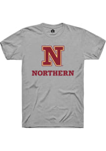 Rally Northern State Wolves Grey Alt Logo Short Sleeve T Shirt