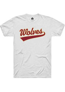 Rally Northern State Wolves White Tail Short Sleeve T Shirt