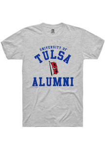 Summit Sportswear Tulsa Golden Hurricane Ash Arch Short Sleeve T Shirt