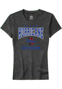 Summit Sportswear Tulsa Golden Hurricane Womens Grey Soccer Short Sleeve T-Shirt