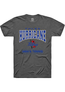 Summit Sportswear Tulsa Golden Hurricane Grey Tennis Short Sleeve T Shirt
