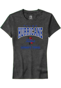 Summit Sportswear Tulsa Golden Hurricane Womens Grey Women's Tennis Short Sleeve T-Shirt