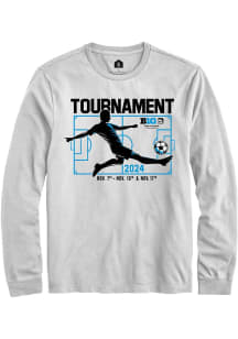 Rally Big Ten White Men's Soccer Championship Long Sleeve T Shirt