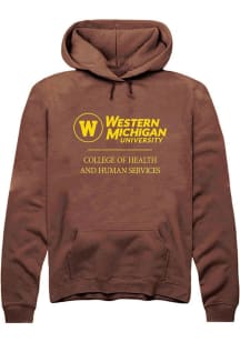 Summit Sportswear Western Michigan Broncos Mens Brown College of Health and Human Services Long Sl..