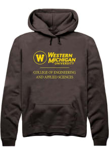 Summit Sportswear Western Michigan Broncos Mens Brown College of Engineering and Applied Sciences..