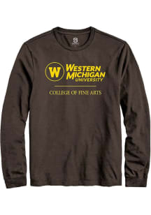 Summit Sportswear Western Michigan Broncos Brown College of Fine Arts Long Sleeve T Shirt