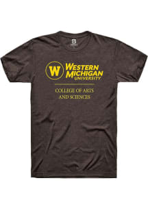 Summit Sportswear Western Michigan Broncos Brown College of Arts and Sciences Logo Short Sleeve T..