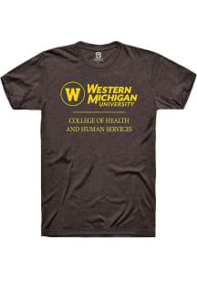 Summit Sportswear Western Michigan Broncos Brown College of Health and Human Services Logo Short S..