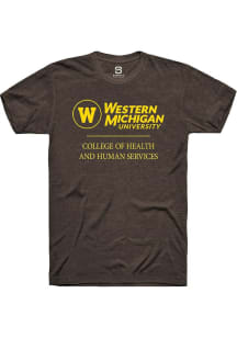 Summit Sportswear Western Michigan Broncos Brown College of Health and Human Services Short Sleeve..