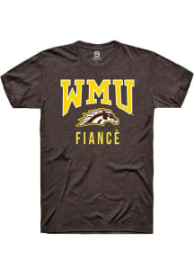 Summit Sportswear Western Michigan Broncos Brown Fiance Logo Short Sleeve T Shirt