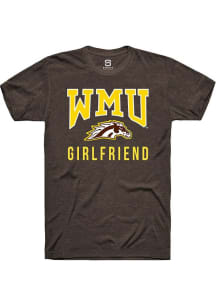 Summit Sportswear Western Michigan Broncos Brown Girlfriend Short Sleeve T Shirt