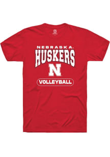 Summit Sportswear Nebraska Cornhuskers Red Volleyball Short Sleeve T Shirt