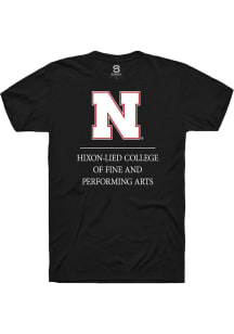 Summit Sportswear Nebraska Cornhuskers Black Hixon-Lied College of Fine and Performing Arts Short..