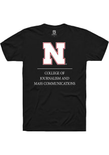 Summit Sportswear Nebraska Cornhuskers Black College of Journalism and Mass Communications Short S..