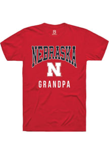 Summit Sportswear Nebraska Cornhuskers Cardinal Grandpa Short Sleeve T Shirt