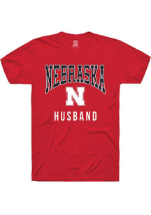 Summit Sportswear Nebraska Cornhuskers Red Husband Short Sleeve T Shirt