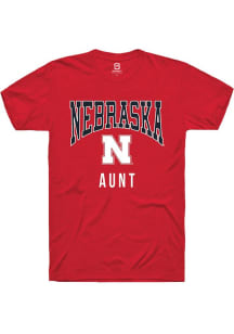 Summit Sportswear Nebraska Cornhuskers Red Aunt Short Sleeve T Shirt