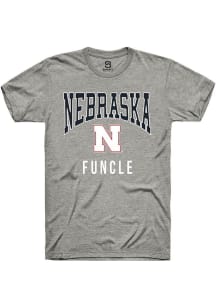 Summit Sportswear Nebraska Cornhuskers Grey Funcle Short Sleeve T Shirt