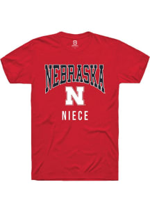 Summit Sportswear Nebraska Cornhuskers Red Niece Short Sleeve T Shirt