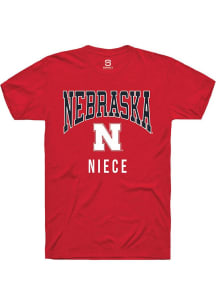 Summit Sportswear Nebraska Cornhuskers Cardinal Niece Short Sleeve T Shirt