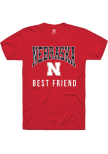 Summit Sportswear Nebraska Cornhuskers Red Best Friend Short Sleeve T Shirt