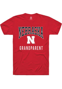 Summit Sportswear Nebraska Cornhuskers Red Grandparent Short Sleeve T Shirt