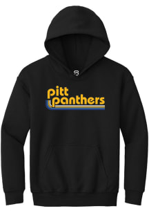 Summit Sportswear Pitt Panthers Youth Black Hail to Pitt Long Sleeve Hoodie