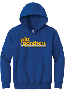 Summit Sportswear Pitt Panthers Youth Blue Hail to Pitt Long Sleeve Hoodie
