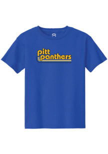Summit Sportswear Pitt Panthers Youth Blue Hail to Pitt Short Sleeve T-Shirt
