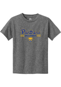 Summit Sportswear Pitt Panthers Youth Grey Volleyball Short Sleeve T-Shirt
