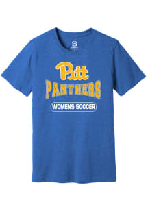 Summit Sportswear Pitt Panthers Blue Womens Soccer Short Sleeve T Shirt