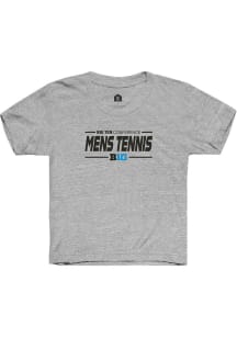 Rally Big Ten Youth Grey Mens Tennis Short Sleeve T-Shirt