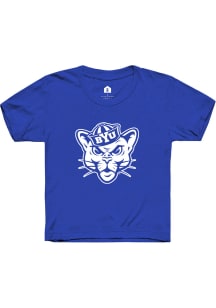 Rally BYU Cougars Youth Blue Alt Logo Short Sleeve T-Shirt