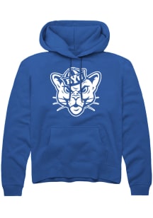 Rally BYU Cougars Mens Blue Alt Logo Long Sleeve Hoodie