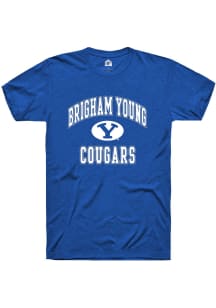 Rally BYU Cougars Blue No 1 Short Sleeve T Shirt