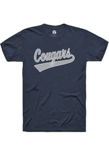 Rally BYU Cougars Navy Blue Tailsweep Short Sleeve T Shirt