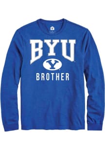 Rally BYU Cougars Blue Brother Long Sleeve T Shirt