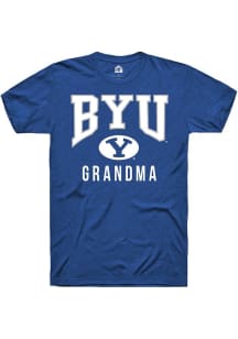 Rally BYU Cougars Blue Grandma Short Sleeve T Shirt