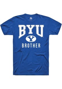 Rally BYU Cougars Blue Brother Short Sleeve T Shirt