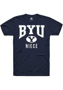 Rally BYU Cougars Navy Blue Niece Short Sleeve T Shirt