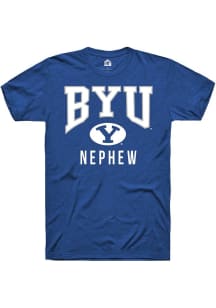 Rally BYU Cougars Blue Nephew Short Sleeve T Shirt