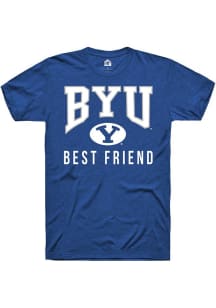 Rally BYU Cougars Blue Best Friend Short Sleeve T Shirt