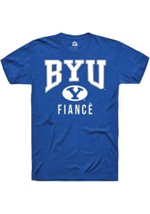 Rally BYU Cougars Blue Fiancé Short Sleeve T Shirt