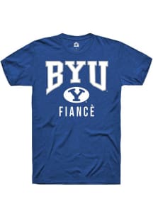 Rally BYU Cougars Blue Fiancé Short Sleeve T Shirt