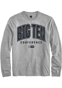 Rally Big Ten  Arch Logo Long Sleeve T Shirt