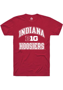Rally Indiana Hoosiers Red No 1 Short Sleeve T Shirt