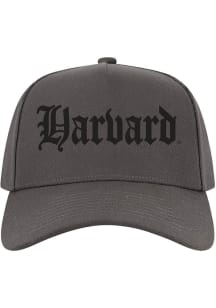 Harvard Crimson Coach Adjustable Hat - Graphite